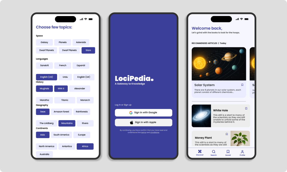 LociPedia - A Gateway to Knowledge